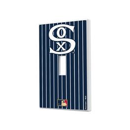 Keyscaper - Chicago White Sox 1919 Cooperstown Pinstripe Single Toggle Light Switch Plate - Multicolor