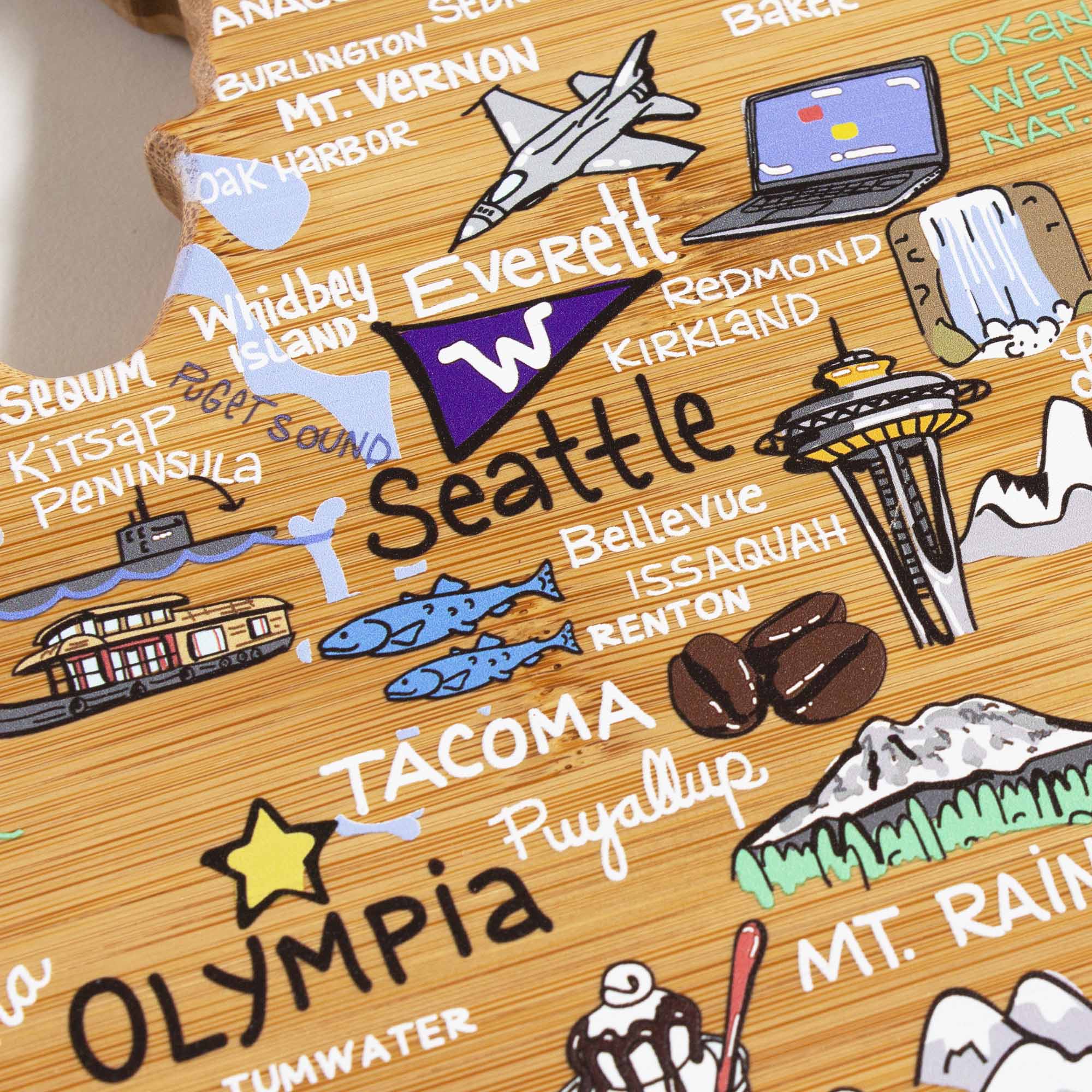 ANACORTES  
BURLINGTON  
MT. VERNON  
OAK HARBOR  
WHIDBEY ISLAND  
SEQUEM  
KITSAP PENINSULA  
PUGET SOUND  
EVERETT  
REDMOND  
KIRKLAND  
SEATTLE  
BELLEVUE  
ISSAQUAH  
RENTON  
TACOMA  
PUYALLUP  
OLYMPIA  
TUMWATER  
MT. RAINIER  
OKANOGAN  
WENATCHEE  
Baker  
MT. ST. HELENS
