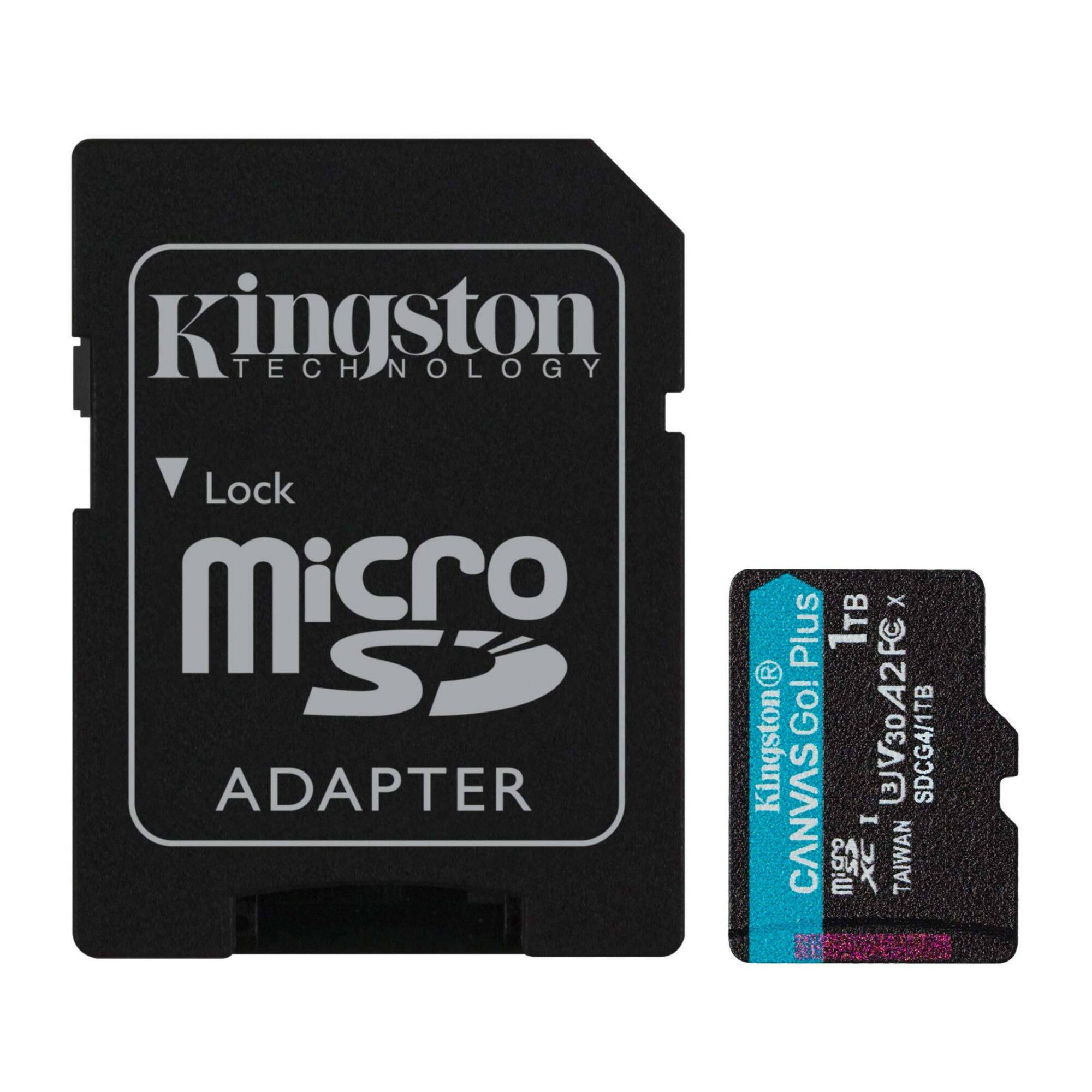 Kingston Technology
Lock
Micro SD Adapter
Kingston
CANVAS Go! Plus
1TB
SDC4/1TB
U3 V30A2FC
Taiwan