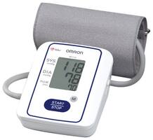 Omron - 3 Series Upper Arm Blood Pressure Monitor - White - Front_Standard