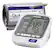 Front. Omron - 7 SERIES Advanced Accuracy Upper Arm Blood Pressure Monitor - White/Silver.