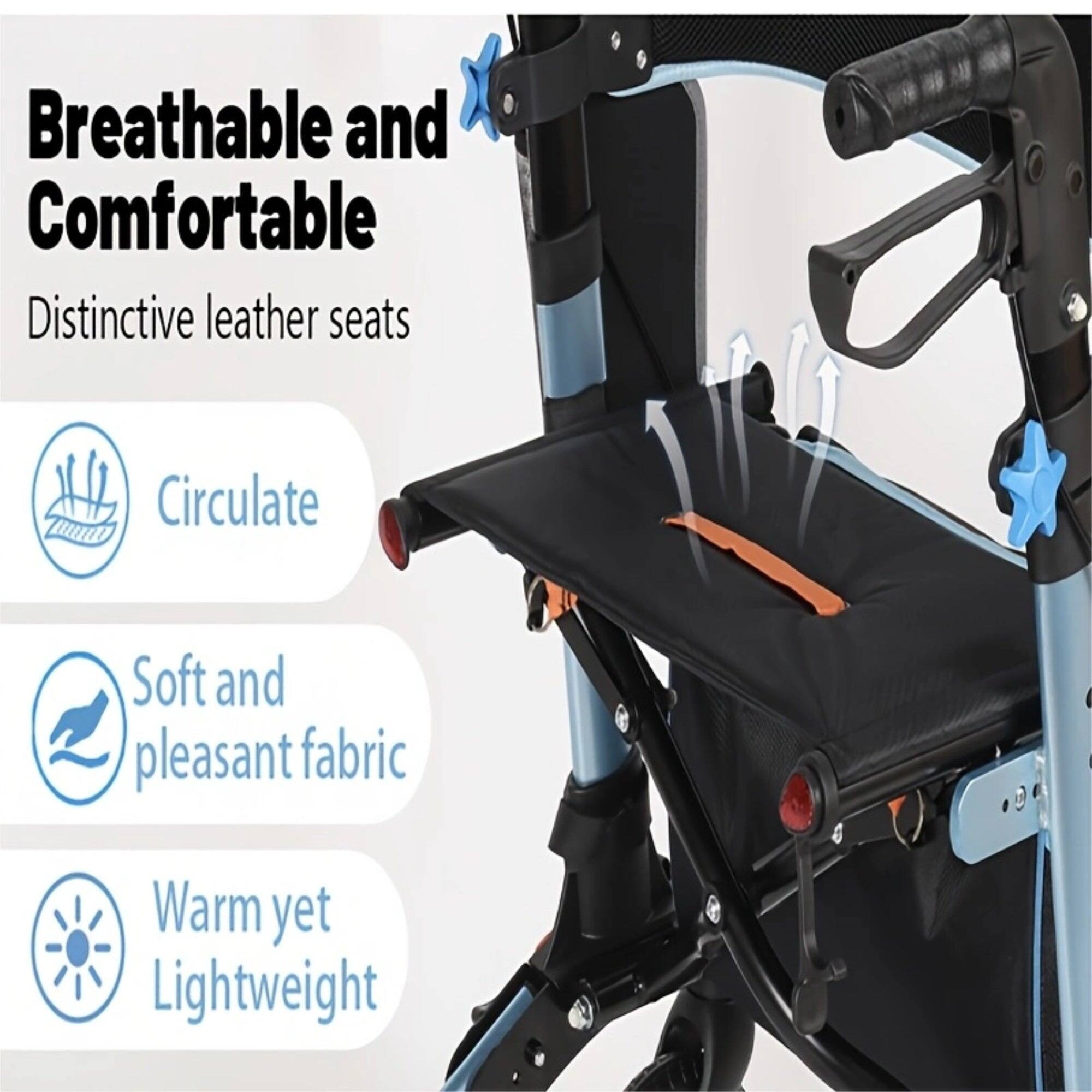 Breathable and Comfortable  
Distinctive leather seats  
Circulate  
Soft and pleasant fabric  
Warm yet Lightweight