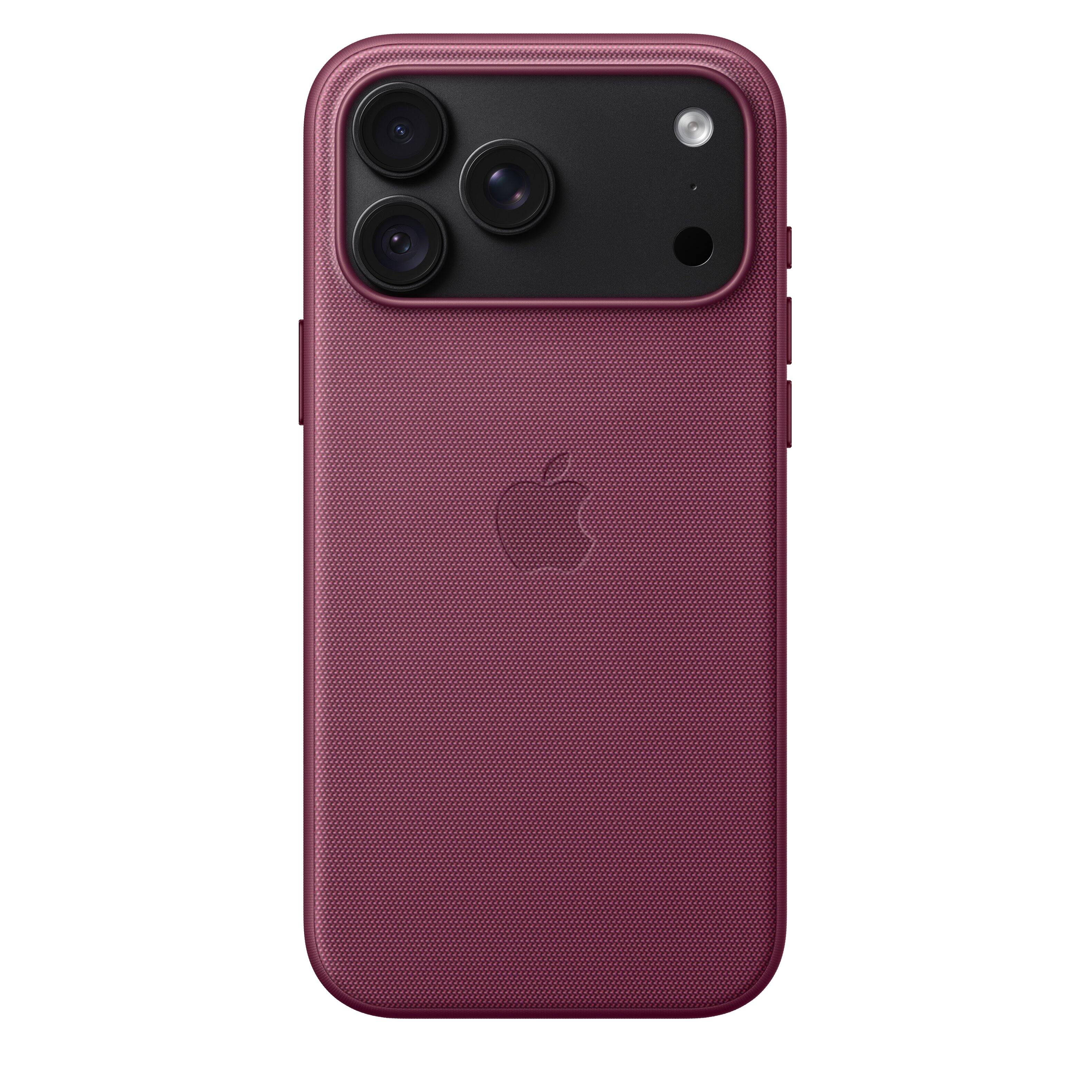 Alt View 3. Apple - iPhone 18 Pro Max TechWoven Case with MagSafe - Mulberry.