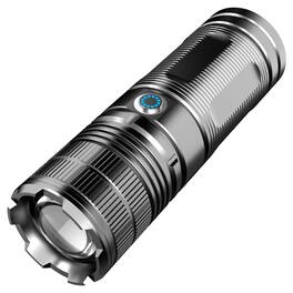 Cluzine - 30W Zoomable Tactical Flashlight, Power Bank, Safety Hammer, Battery Indicator