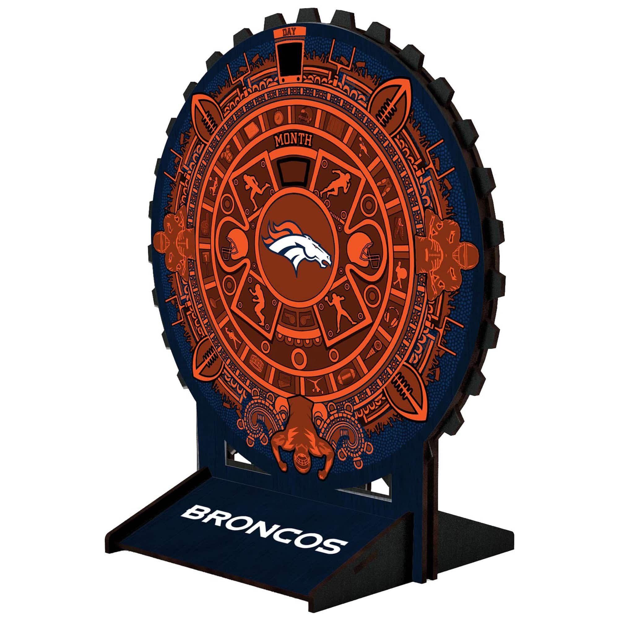 Fan Creations - Aztec Circle Desk Calendar - Multicolor