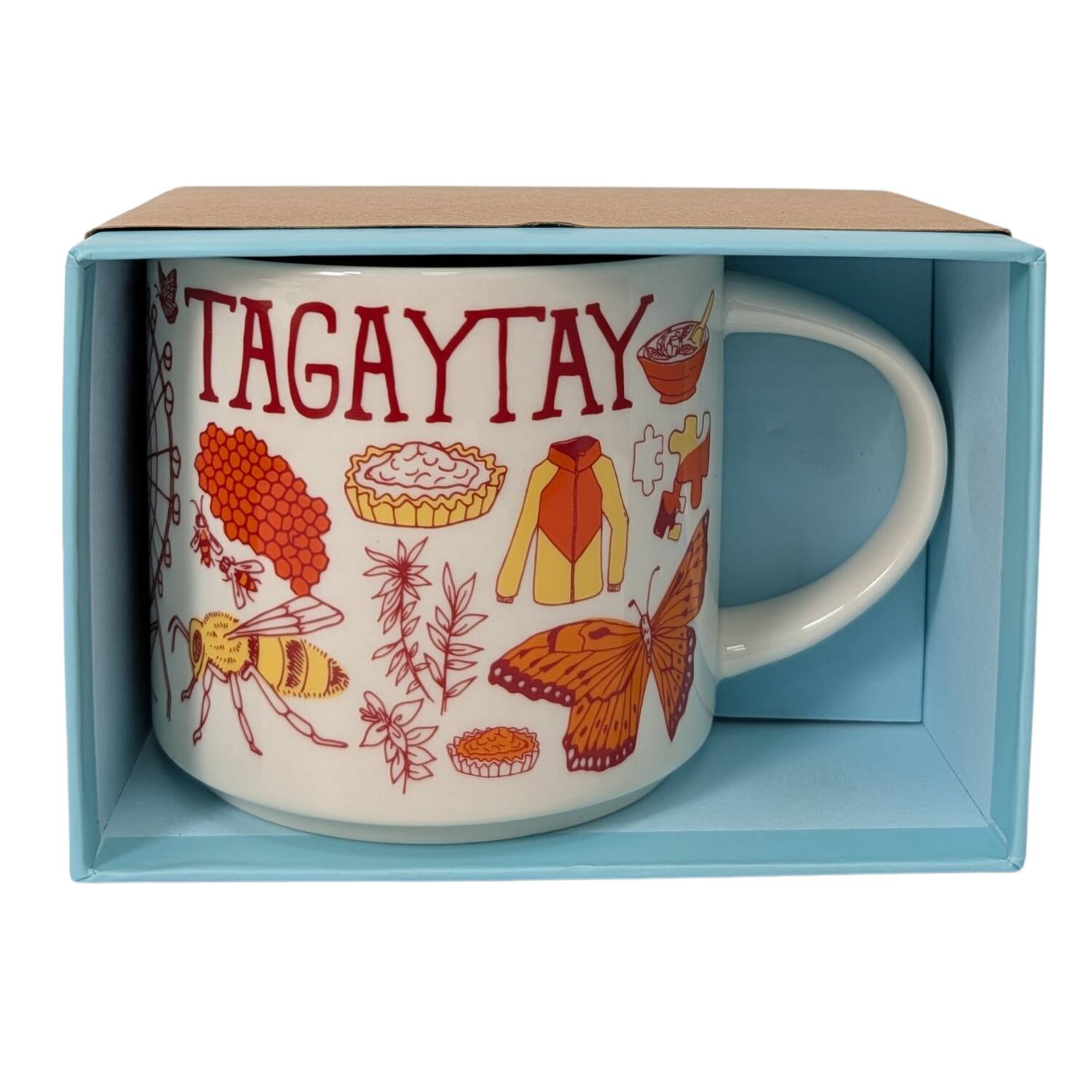 Alt View 1. Starbucks - Starbucks Been There Series Tagaytay Ceramic Mug, 14 Oz - red.