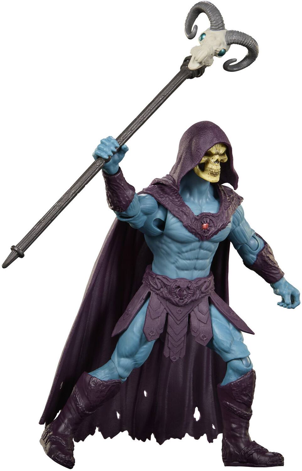 Alt View 2. Mattel - Masters of the Universe 2026 Movie Skeletor with Havoc Staff Action Figure (He-Man, MOTU)   - COLLECTIBLES - Multicolor.
