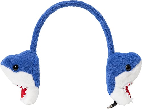 Best Buy ReTrak Animalz Shark Over the Ear Headphones Blue ETAUDFSHRK