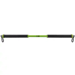 GoFit - Resist-a-Bar Total-Body Strength-Training Tool - Green