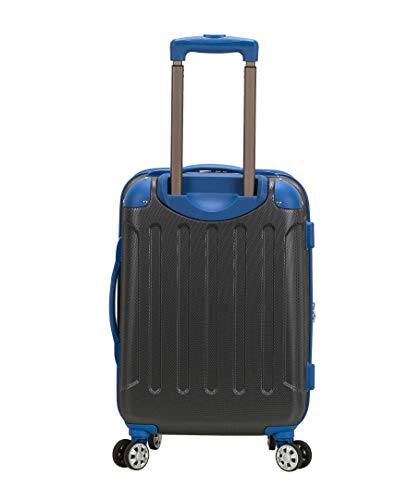 Alt View 2. Rockland - ROCKLAND LONDON HARDSIDE SPINNER WHEEL LUGGAGE 20-INCH - GRAY - Gray.