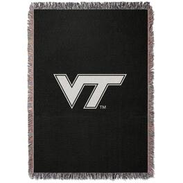 Chad & Jake - Virginia Tech Hokies Woven Blanket - Black