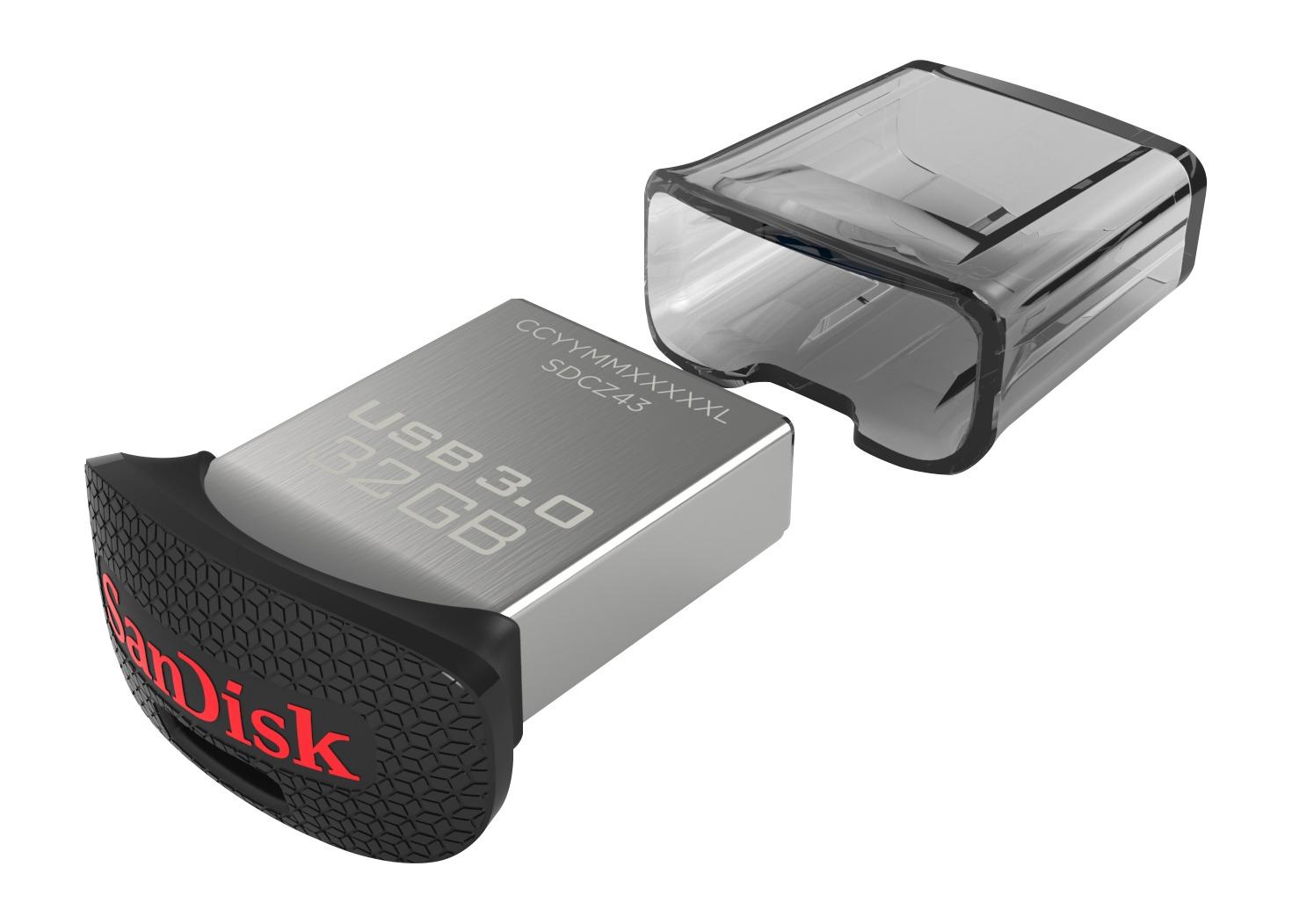 SanDisk Ultra 128GB USB 3.0, Micro USB Flash Drive Gray / Transparent  SDDD3-128G-A46 - Best Buy