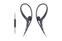 Angle. Sony - Earbud Headphones - Black.