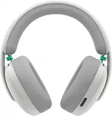 Front. Logitech - G325 LIGHTSPEED Wireless Bluetooth Gaming Headset with Noise Reduction Microphone for PC, PlayStation, Switch, Mobile - White.