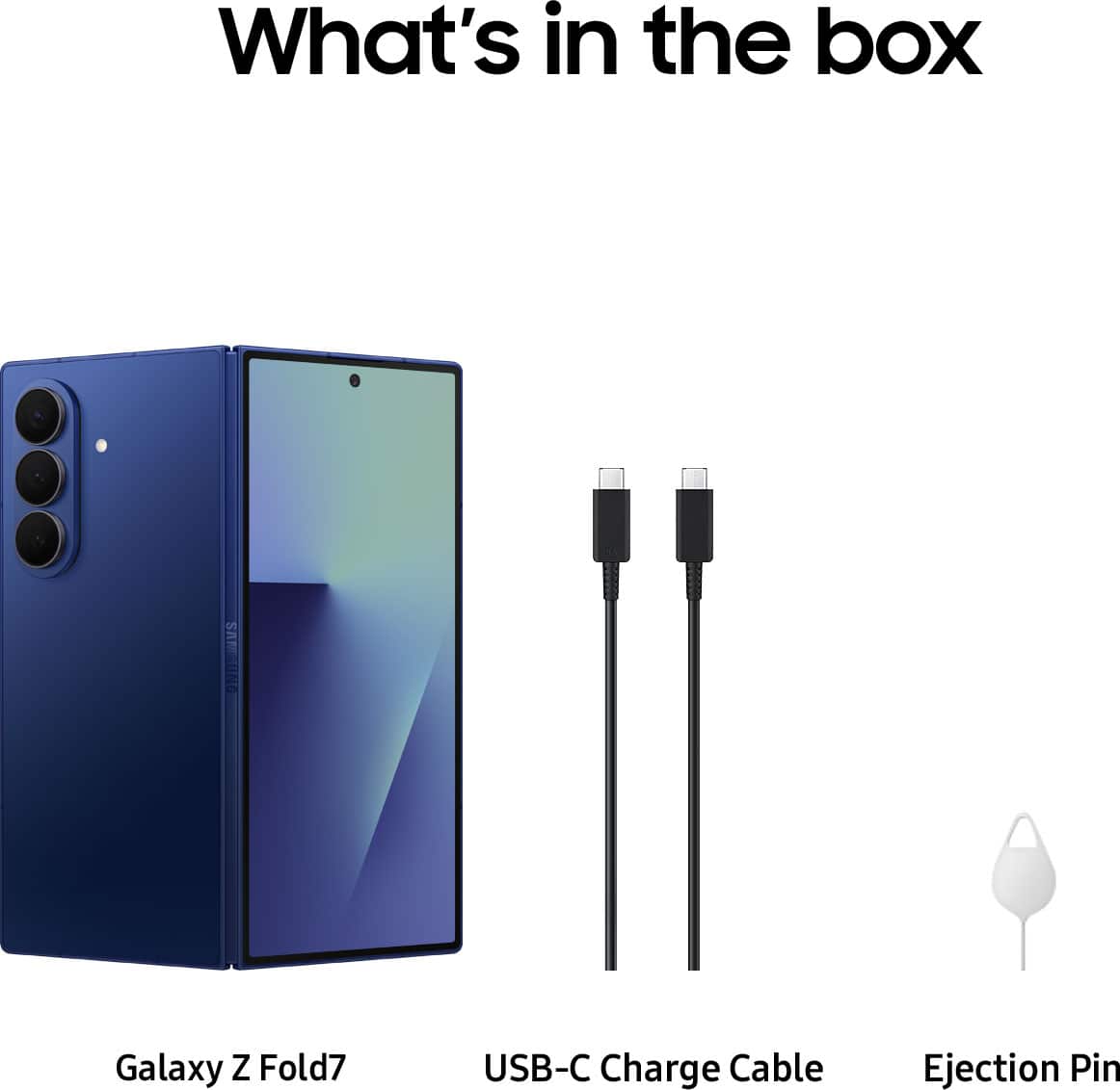 スマートフォン本体 SAMSUNG Galaxy Z Fold7 256GB Blue Shadow Samsung Galaxy Z Fold7 256GB Blue Shadow | Cellcom