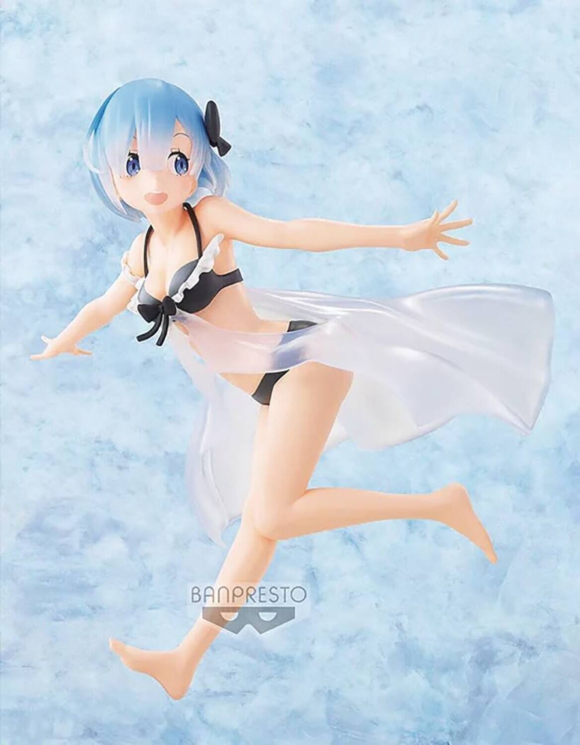 Alt View 1. PopMarket - BanPresto - Re:Zero - Starting Life In Another World - Celestial Vivi-Rem Statue   - Collectibles - Multicolor.