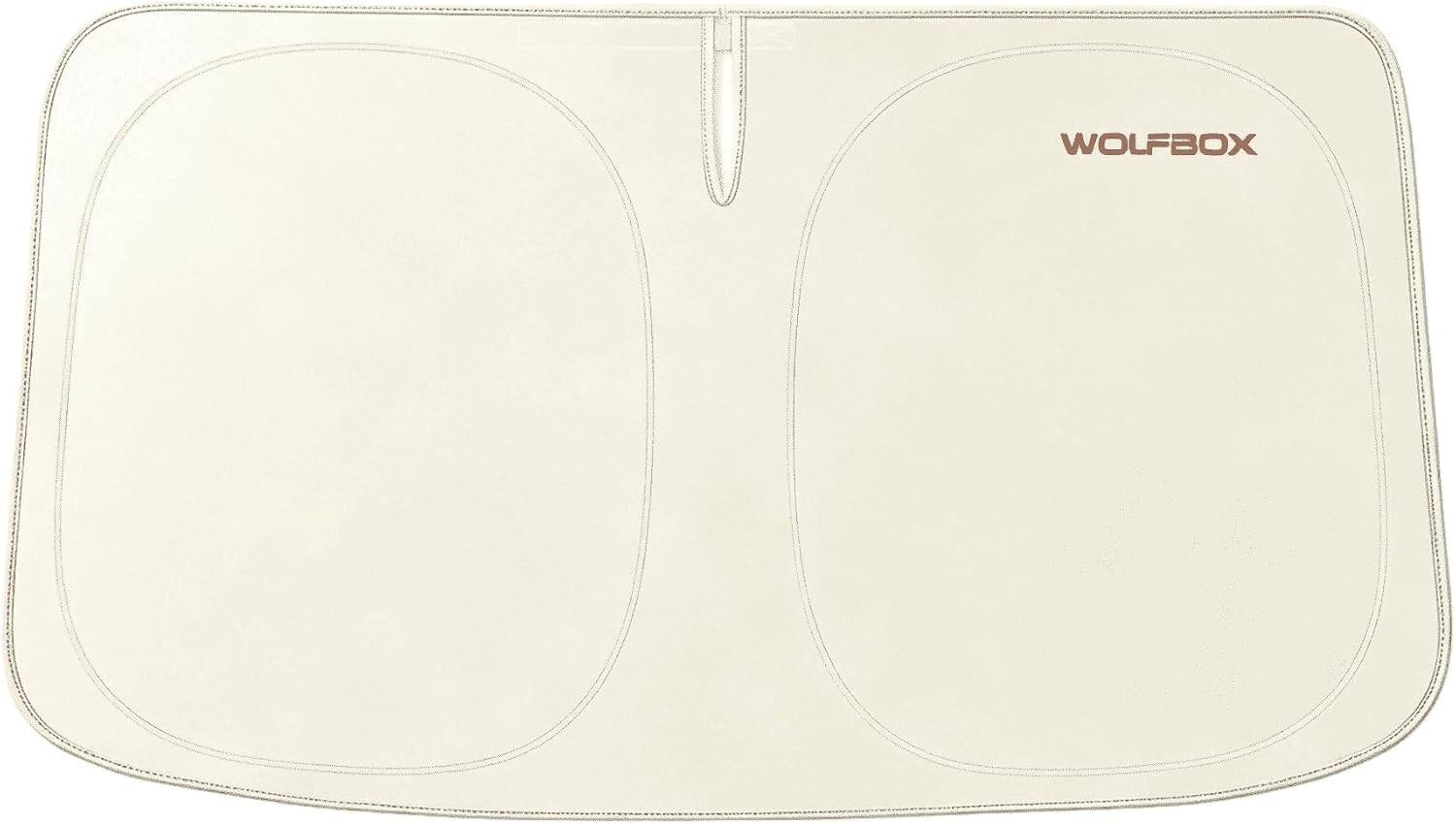 WOLFBOX - Car Windshield Sun Shade Toyota RAV4 Camry Tundra Corolla 64''*34'' - Black & Beige price history on PriceWatchPro