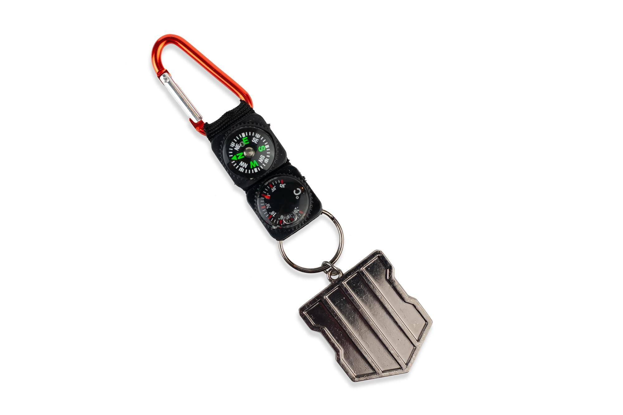Alt View 1. Exquisite Gaming - Call of Duty: Black Ops 4 Logo & Keychain Compass Set | Includes Thermometer - Black.