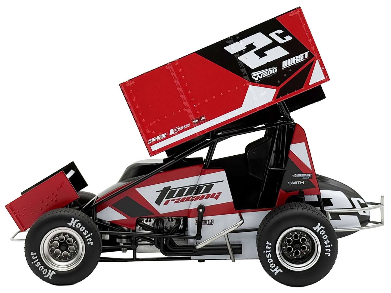 Winged Sprint Car #2C Cole Macedo 