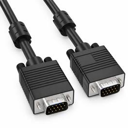 Sanoxy - 10ft SVGA HD15 M/M Monitor Cable with Ferrites - Black