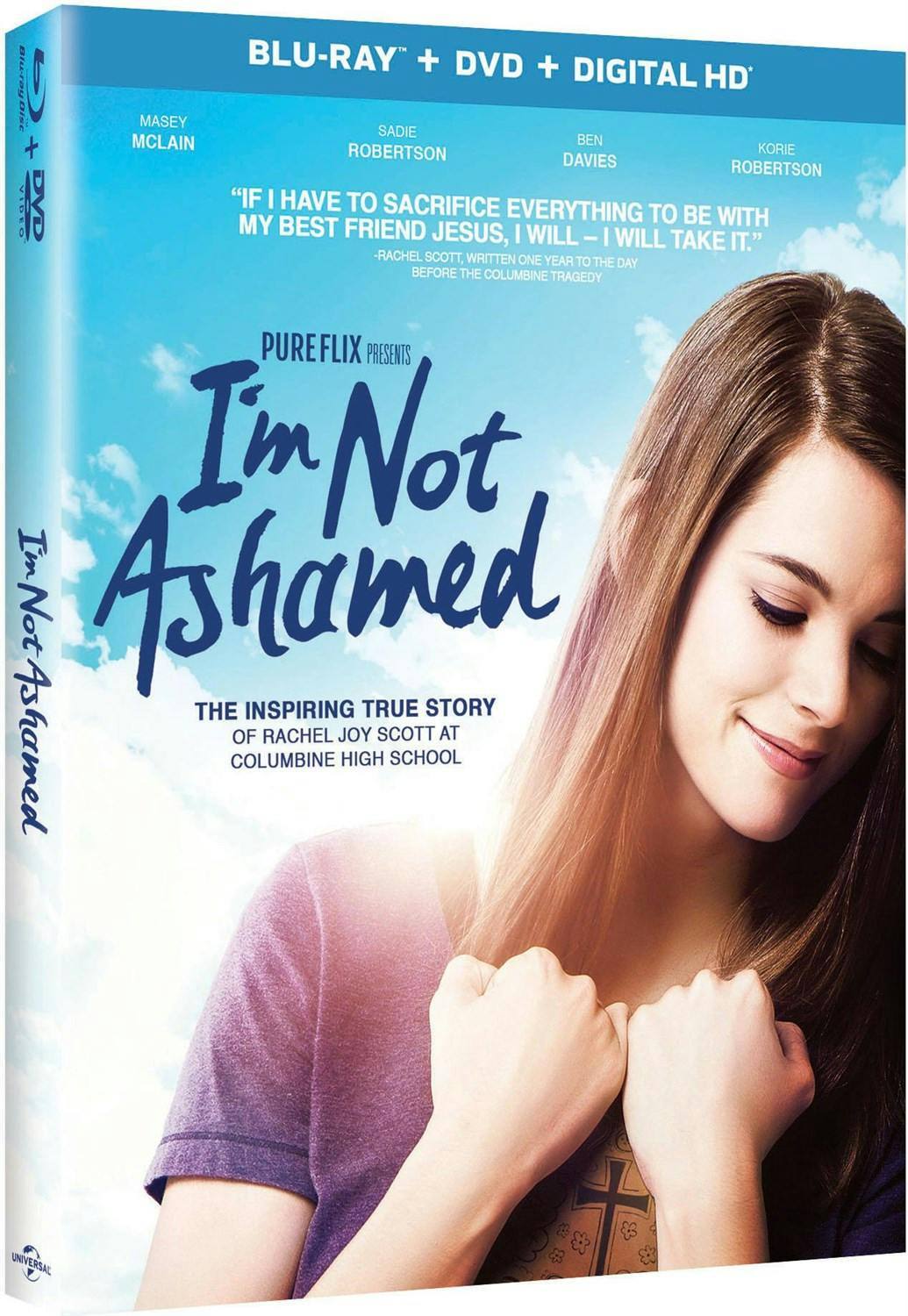 Angle. I'm Not Ashamed (DVD + Digital) [Blu-ray].