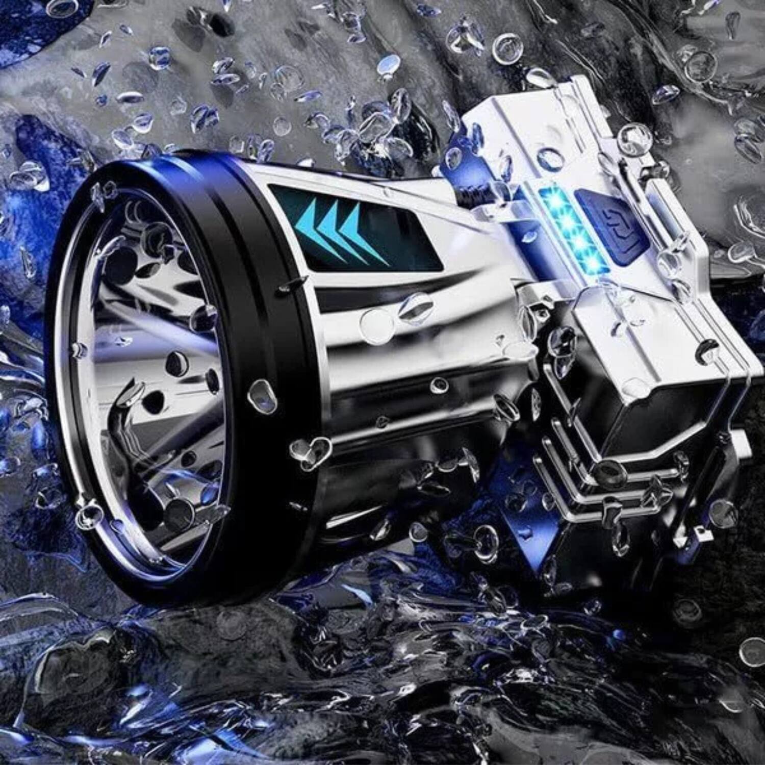 Left. Stock Preferred - Super Bright Rechargeable Headlamp.