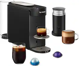 Nespresso - Vertuo UP Espresso Machine Bundle by Breville - Black