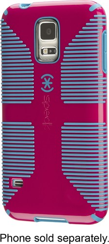  Speck - Candyshell + Faceplate Case for Samsung Galaxy S5 Cell Phones - Pink/Blue