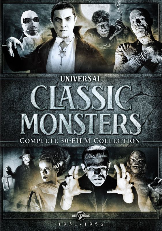  Universal Classic Monsters: Complete 30-Film Collection 1931-1956 [21 Discs] [DVD]