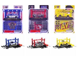 Model Kit 3 piece Car Set Release 75 Limited Edition to 10000 pieces Worldwide 1/64 Diecast Model Cars by M2 Machines - Multicolor