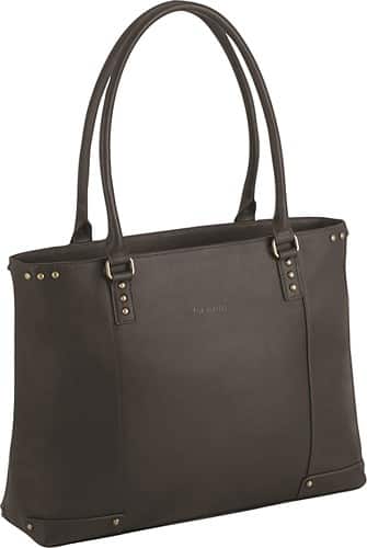 Angle Standard. Solo - Vintage Women's Laptop Tote - Brown.