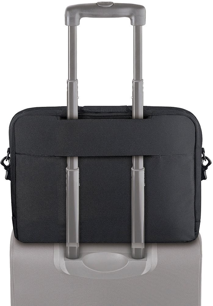 Alt View 13. Solo New York - Studio Portfolio Laptop Briefcase for 17.3" Laptop - Black.