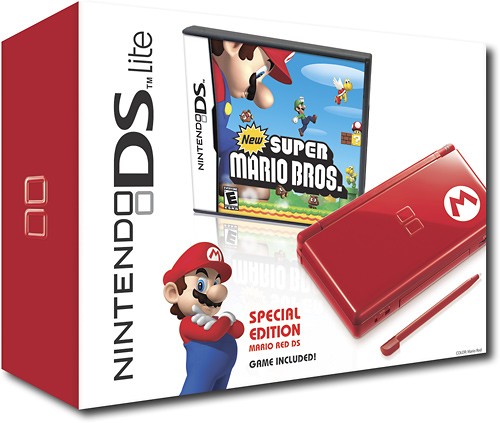 Best Buy: Nintendo DS Lite with New Super Mario Bros. USGSMYR1