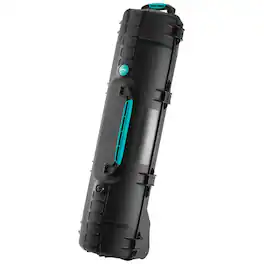 HPRC - 6400WE Wheeled Rolling Resin Hard Case without Foam, Black