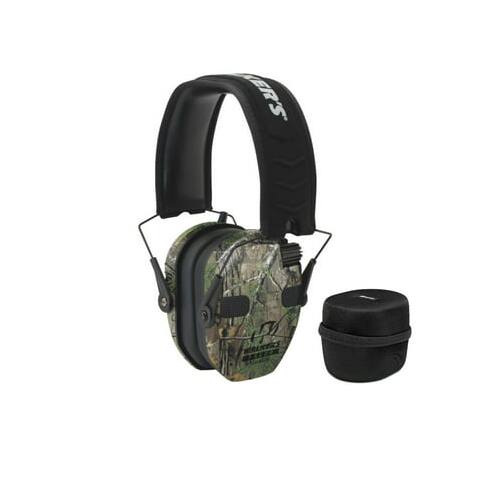 Angle. Walker’s - Walkers Game Ear Razor Muffs (RealTree Xtra Camo) with Protective Case - Camo.