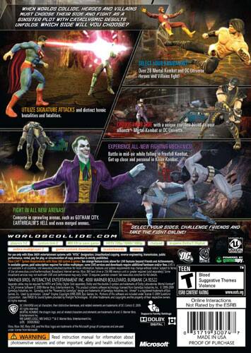 Best Buy: Mortal Kombat vs. DC Universe Platinum Hits Xbox 360 30074