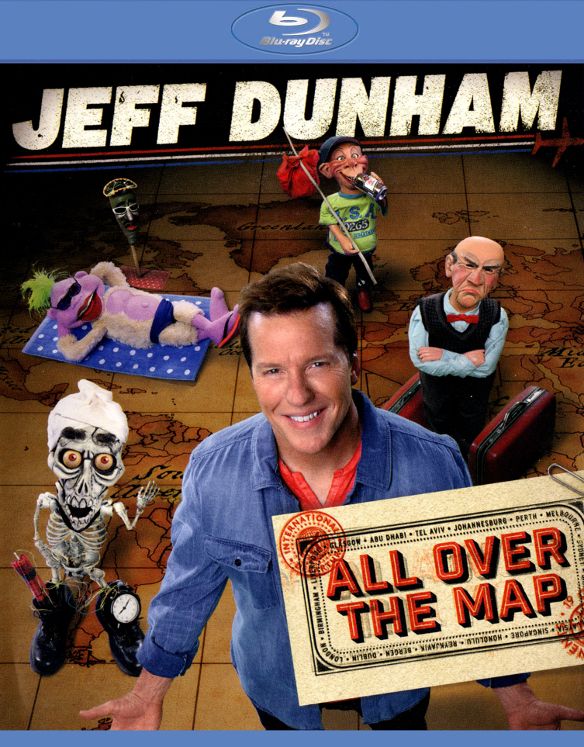  Jeff Dunham: All Over The Map [Blu-ray] [2014]