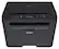 Front. Brother - DCP-L2520DW Wireless Black-and-White All-In-One Printer - Black.
