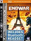 Front Detail. Tom Clancy's EndWar with Bluetooth Headset - PlayStation 3.