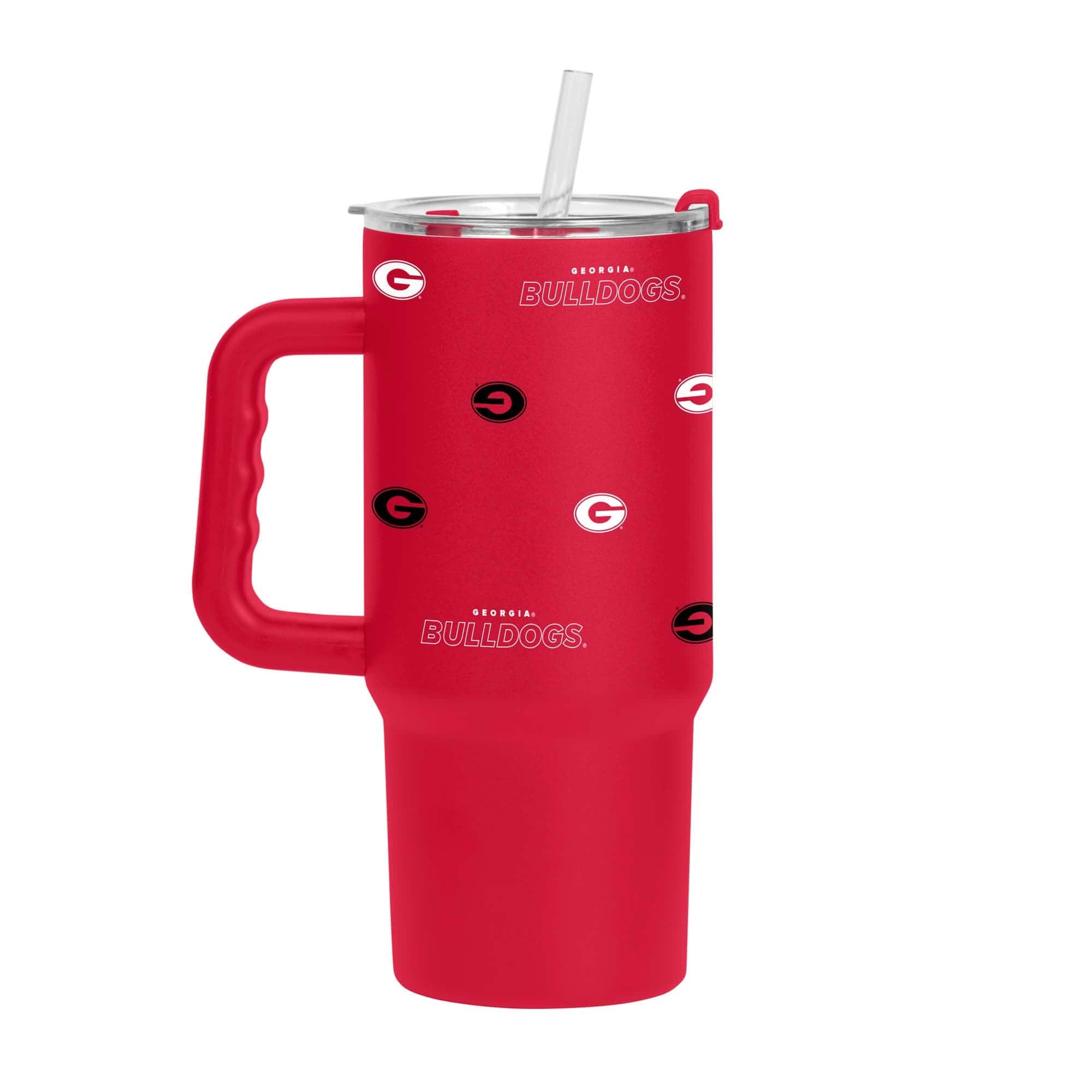 Logo Brands - Georgia Bulldogs 24oz. Step and Repeat Powder Coat Tumbler - Red price history on PriceWatchPro
