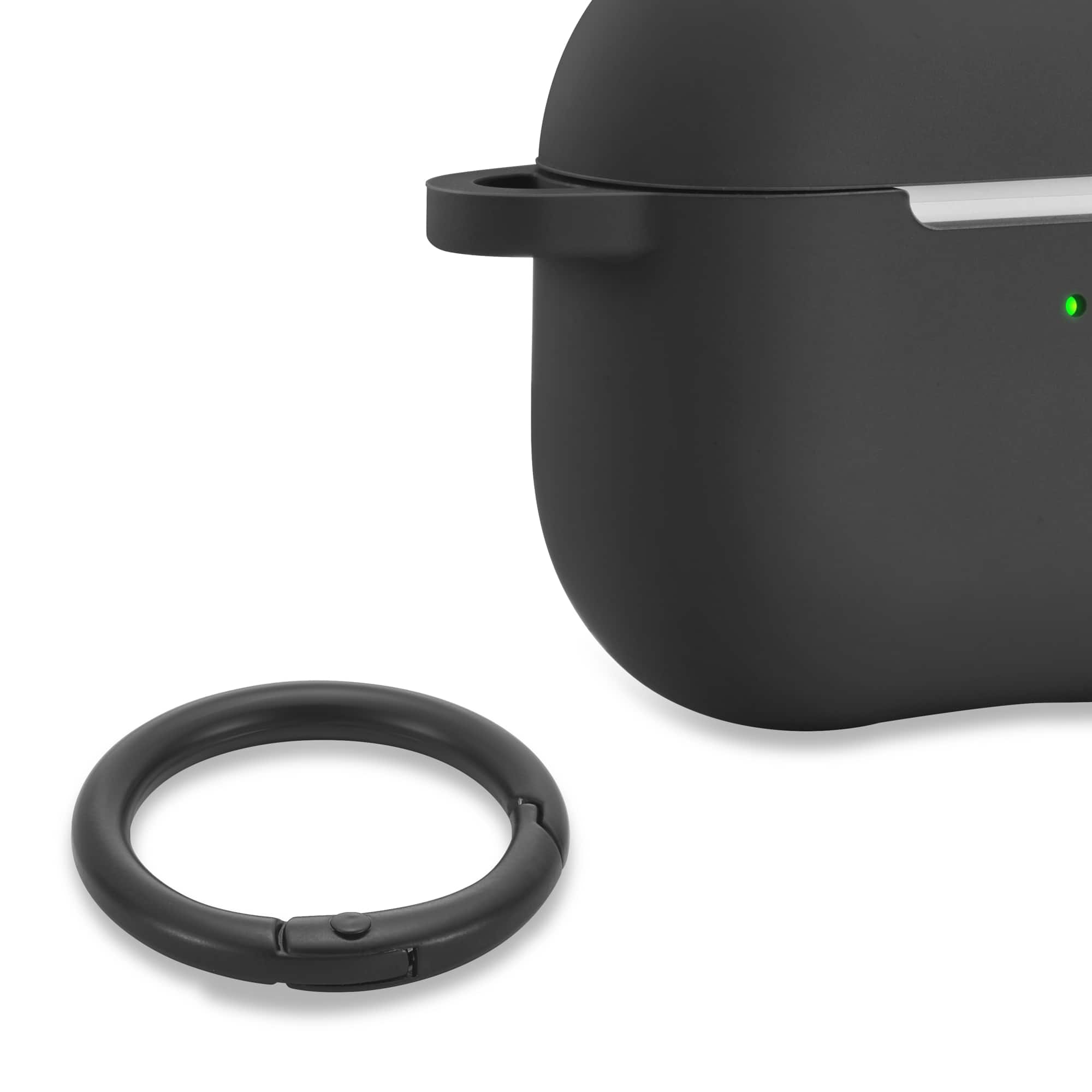 Alt View 17. Best Buy essentials™ - Silicone Case for Apple AirPods 3rd Generation - Black.