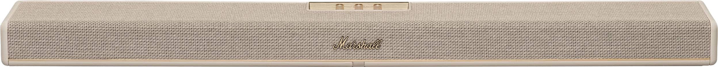 Marshall - Heston 120 5.1.2 Channel Soundbar with Dolby Atmos Immersive Sound and Built-in Subwoofer for TV / Movies / Music - Cream