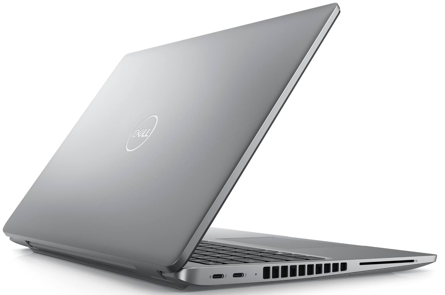 Alt View 2. Dell - Dell Latitude 5550 K3CP1 Gray Laptop, Core Ultra 7 155U, 32GB, 2TB SSD, 15.6 FHD (1920x1080), Win 11 Pro - Gray.