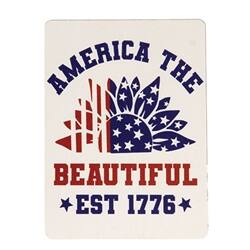 AMERICA THE BEAUTIFUL  
EST 1776