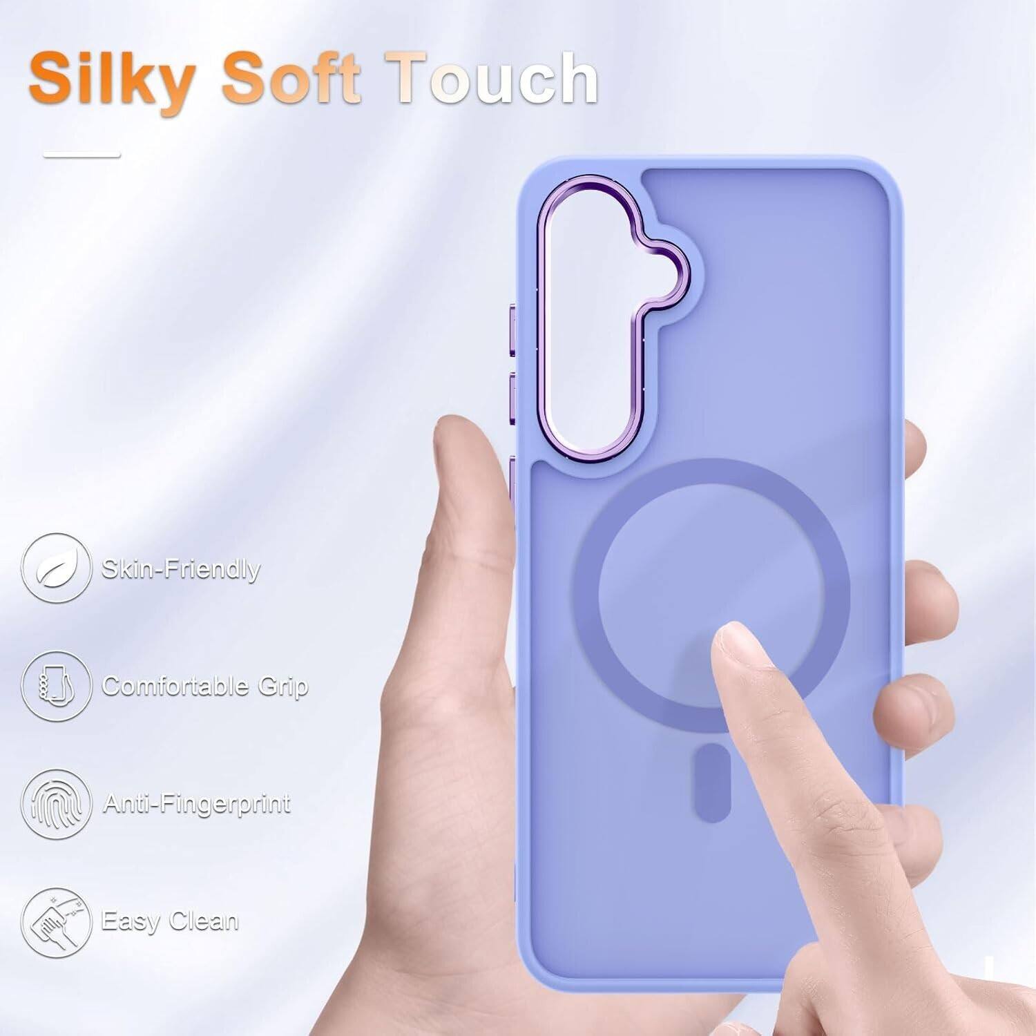Silky Soft Touch

- Skin-Friendly
- Comfortable Grip
- Anti-Fingerprint
- Easy Clean