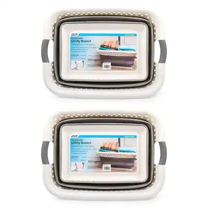 Collapsible Utility Basket Convenient for small spaces