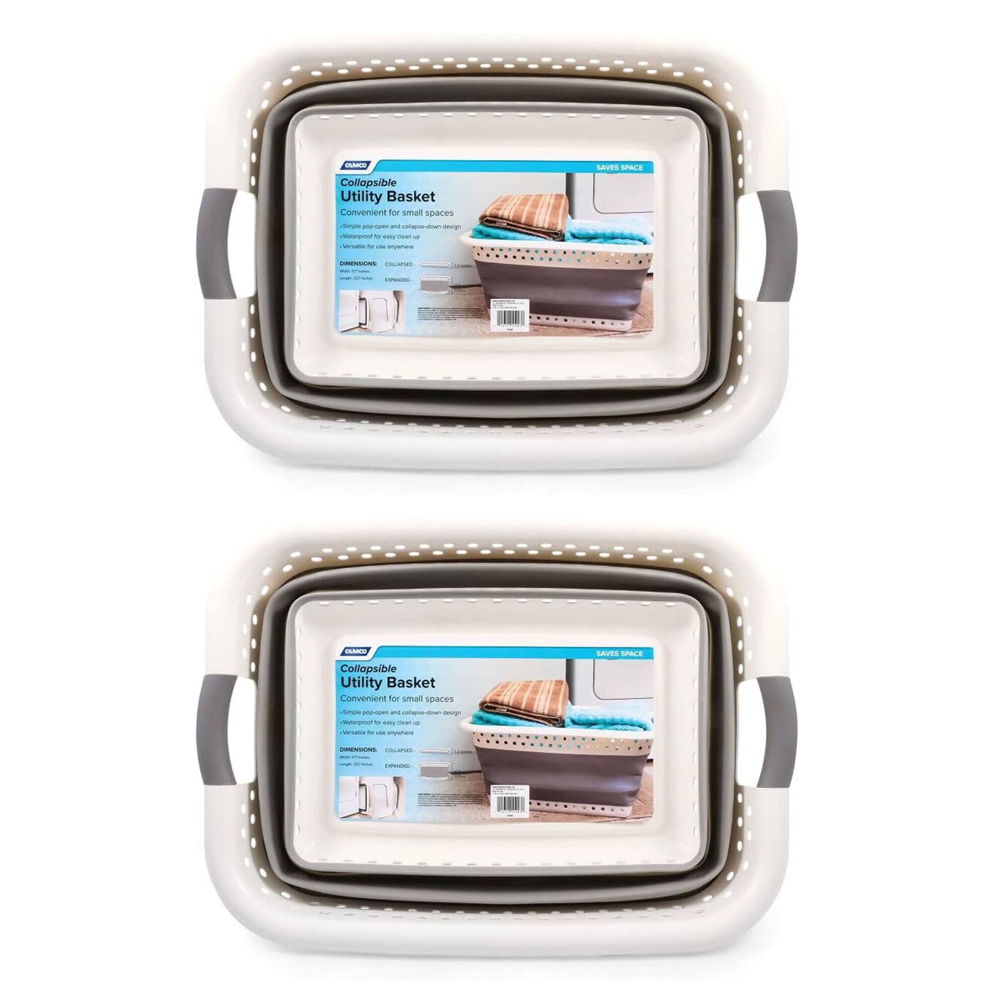 Collapsible Utility Basket Convenient for small spaces