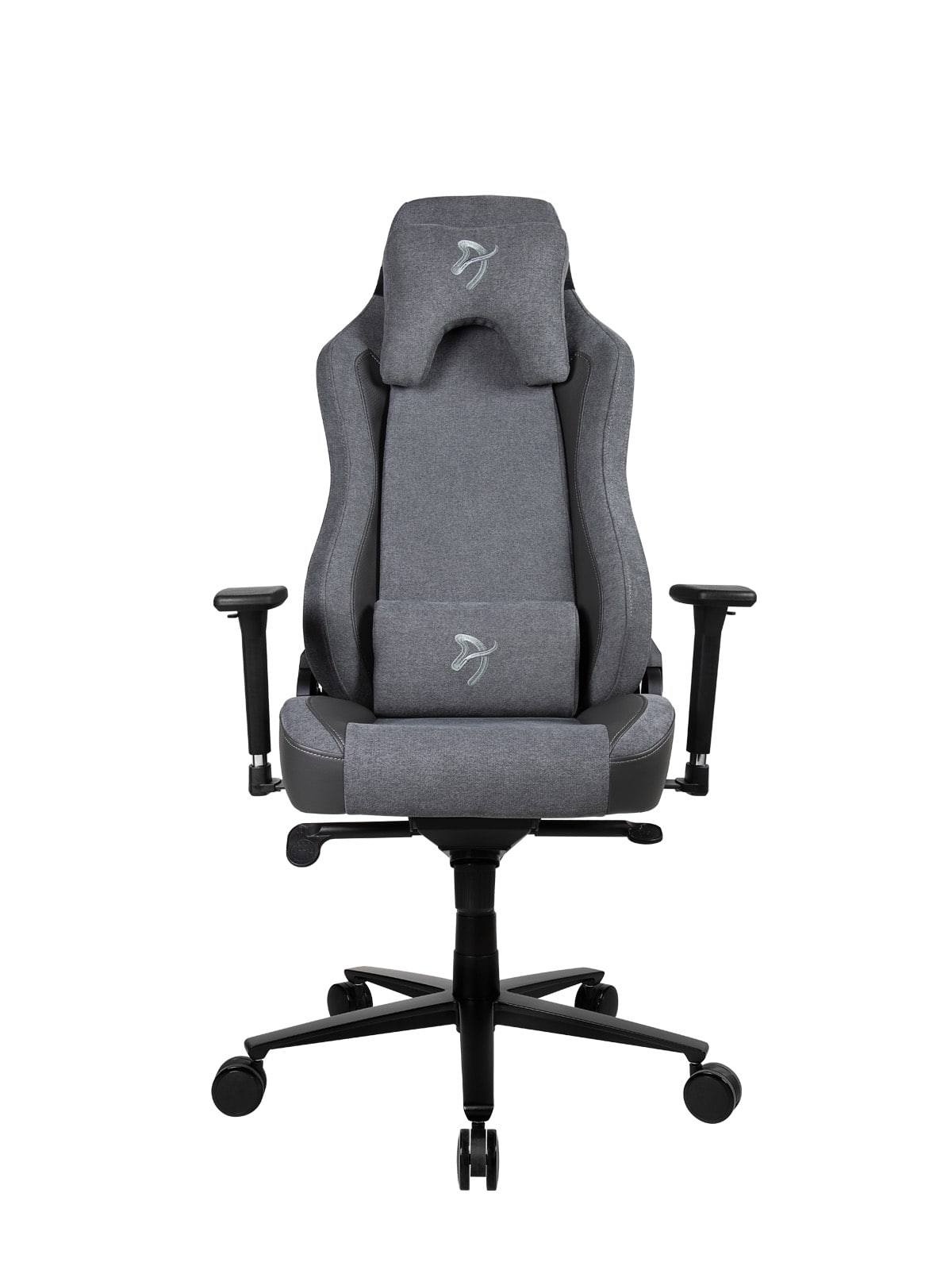 Front. Arozzi - King Series Ergonomic Gaming Chair - Ash.