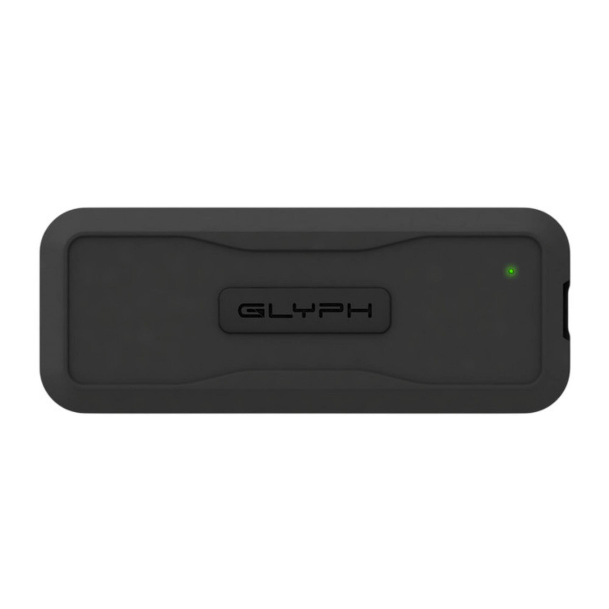 Angle. Glyph - Glyph Atom EV Portable NVMe USB 3.2 Gen 2 External 1TB SSD with 1000MBPS Speeds.