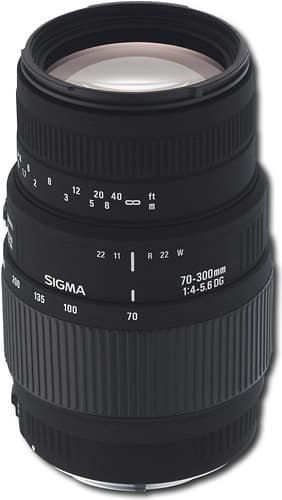 Best Buy: Sigma 70-300mm Macro Dl Dg Lens For Sony Digital Slr Cameras 